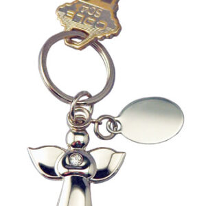 Angel Keychain Engravable